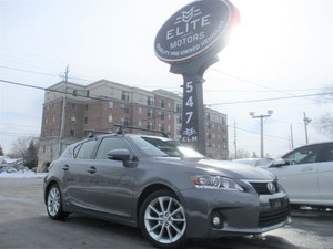 2012 Lexus CT 200h HYBRID ~ LEATHER ~ 3 YEARS WARRANTY AVAILABLE !!!!