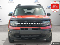 Recent Arrival! Odometer is 25100 kilometers below market average! Chili Pepper Red 2023 Ford Bronco... (image 7)