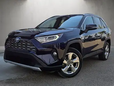 The 2019 Toyota RAV4 Hybrid Limited blends intelligent efficiency with everyday luxuryoffering the r...