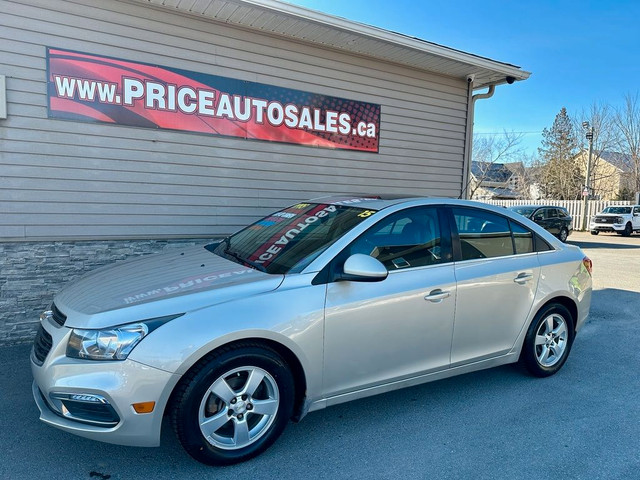  2015 Chevrolet Cruze LT - HEATED LEATHER - SUNROOF - CAM - REMO in Cars & Trucks in Fredericton