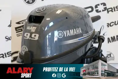 Ce moteur hors-bord YAMAHA F9.9LMHB 2025 est disponible DÈS MAINTENANT! Contactez-nous au 450-420-27...
