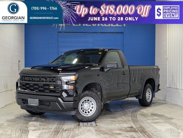 2025 Chevrolet Silverado 1500 Work Truck- Convenience Pkg in Cars & Trucks in Barrie