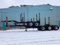 2012 DOEPKER 61 FT SUPER B TRAIN LOG TRAILER / 8' 6 BUNKS