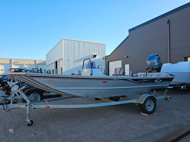 2018 - GATOR TOUGH 17 DELUXE JET, O/B JET in Powerboats & Motorboats in Grande Prairie - Image 3