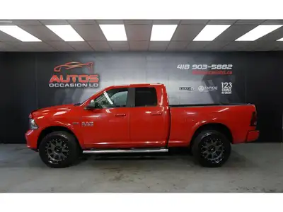 RAM 1500 SPORT 2013 QUAD CAB EDITION SPORT V8 5.7 LITRES 4X4 ** JAMAIS ACCIDENTÉ ** LIFT KIT 2.5 POU...