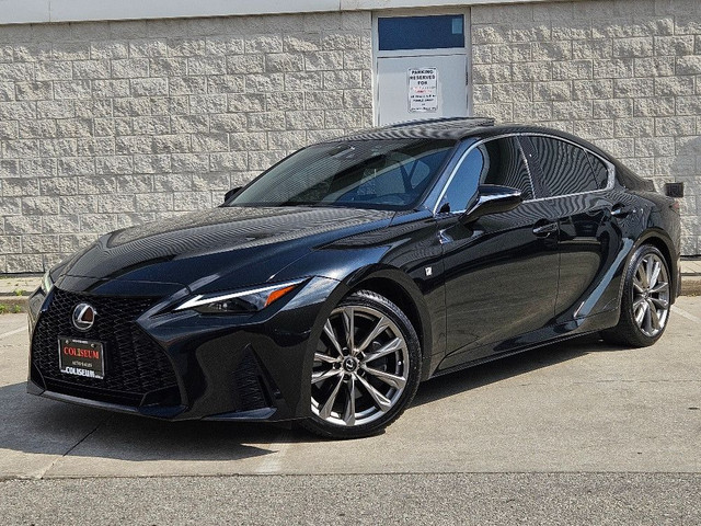2021 Lexus IS IS 300 AWD-F SPORT-SUNROOF-NAVI-WHITE INTERIOR in Cars & Trucks in City of Toronto