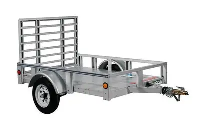An economical entry level trailer, featuring rail sides, steel floor, and galvanized slat gate. The...