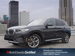 2022 BMW X3 XDrive30i| No Accident | Remote Start | Navigation