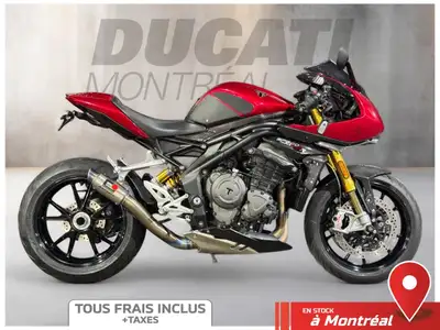 TRIUMPH SPEED TRIPLE 1200 RR 2022Prix de vente inclus frais de transport et préparation du manufactu...