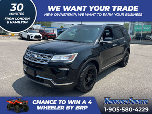2018 Ford Explorer LIMITED | 4WD | LOADED | JUST TRADED IN |