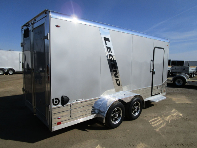 2024 Legend Aluminum Deluxe V-Nose Trailer - 7' x 19'! in Cargo & Utility Trailers in London - Image 3