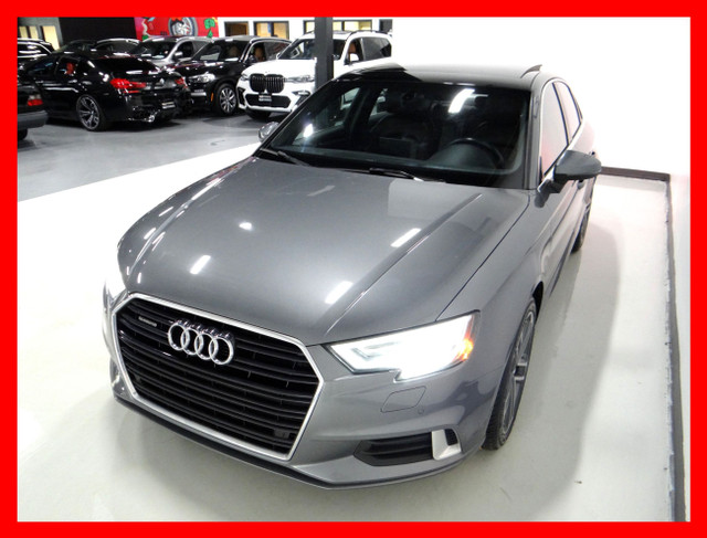 2018 Audi A3 2.0 TFSI QUATTRO PROGRESSIV *LEATHER/SUNROOF/BLUETO in Cars & Trucks in City of Toronto - Image 3