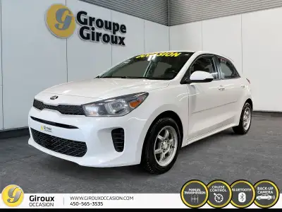 KIA RIO LX MANUELLE // JAMAIS ACCIDENTÉ! // // UN SEUL PROPRIÉTAIRE // Le Kia Rio5 LX BM 2018, offer...
