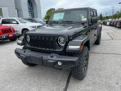 Own the Trail in the 2025 Jeep Gladiator Willys Edition – Now at Bayview Chrysler Dodge Jeep Ram Ltd...