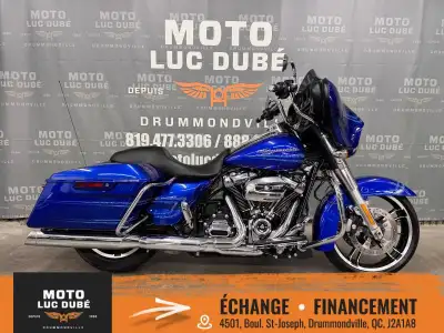 Harley-Davidson FLHX Street Glide 2019 39 297 KM MOTO CANADIENNE ALARME NAVIGATION MOTEUR 107 M8 FRE...