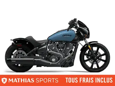 Concessionnaire des véhicules neufs et d'occasion. Cruiser INDIAN Sport Scout Limited Tech 2025 FINA...