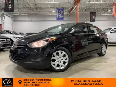 1 SEUL PROPRIÉTAIRE !!! AUCUN ACCIDENT !!! 2016 Hyundai Elantra GL/AUTO/AC/BLUETOOTH/CRUISE/GR ELECT...