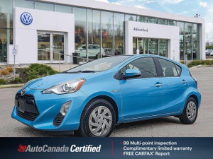2016 Toyota Prius c Hybrid | Bluetooth | Cloth Seats | Automatic Air Conditioning |