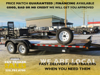 2021 CANADA TRAILERS 84 X 20' Tandem axle car / equipment hauler