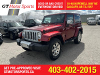 2012 Jeep Wrangler SAHARA | SOFT & HARD TOP | LEATHER | $0 DOWN