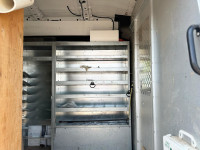2015 Ford Transit Cargo Van High Roof with 3.7L V6 engine, 148", shelves inside, auto ac, back up ca... (image 9)