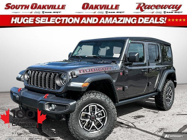 2024 Jeep Wrangler RUBICON | DEMO | GPS NAV | HEATED SEATS | CAR in Cars & Trucks in Oakville / Halton Region