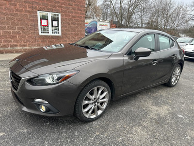  2014 Mazda MAZDA3 2L GRAND TOURING HB/ONE OWNER/NO ACCIDENTS