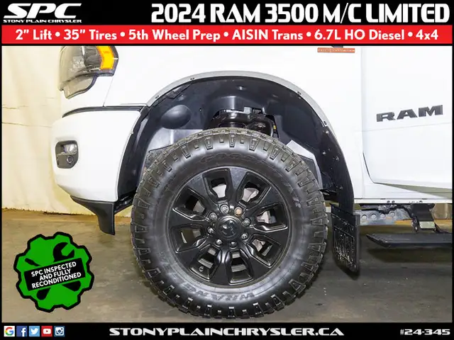 2024 RAM 3500 Limited 4x4 Mega Cab 6'4 in Cars & Trucks in St. Albert - Image 37