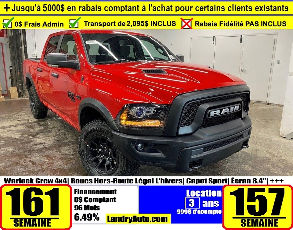 2022 Ram 1500 Classic WARLOCK