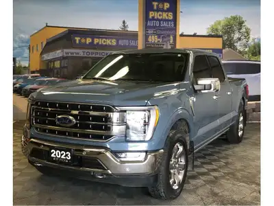 Lariat, Azure Grey Metallic Tricoat, Crew Cab, 3.5 Liter V6 EcoBoost, 502A Package, Max Trailer Tow...