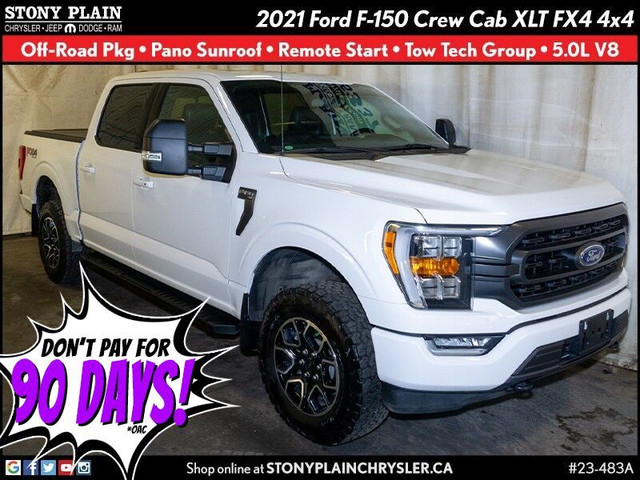  2021 Ford F-150 XLT - Off-Road Pkg, Sunroof, 5.0L V8 in Cars & Trucks in St. Albert