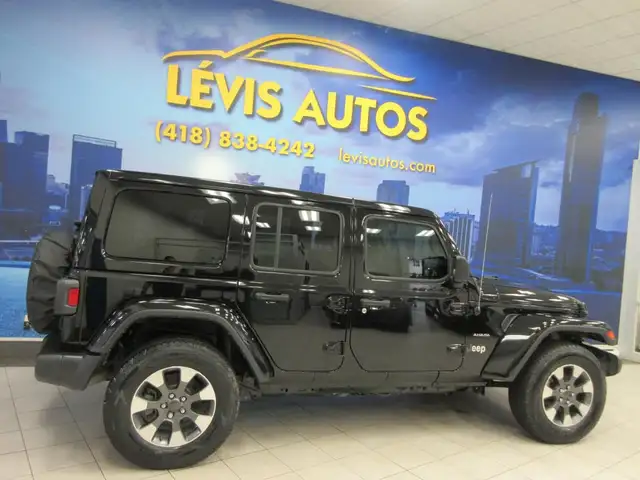 JEEP WRANGLER 2023 UNLIMITED SAHARA 4X4 GPS CUIR CAMERA 38900 KM in Cars & Trucks in Lévis - Image 33