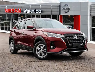 Introducing the stylish and versatile 2025 Nissan Kicks Play S FWD in an eye-catching red finish, de...