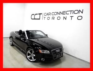 2011 Audi A5 2.0T CONVERTIBLE *PREMIUM PKG/LEATHER/POWER TOP/LOW KMS!!*