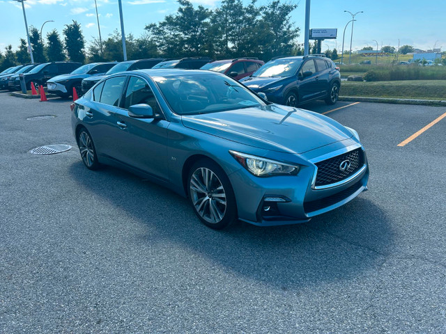 2018 Infiniti Q50 Luxe | Sièges Chauffant | Cuir | Nav | Bluetoo in Cars & Trucks in City of Montréal - Image 3