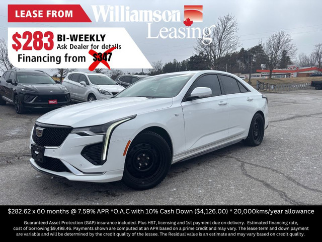 2023 Cadillac CT4 Sport HEATED SEATS | HEATED STEERING WHEEL... in Cars & Trucks in Kawartha Lakes