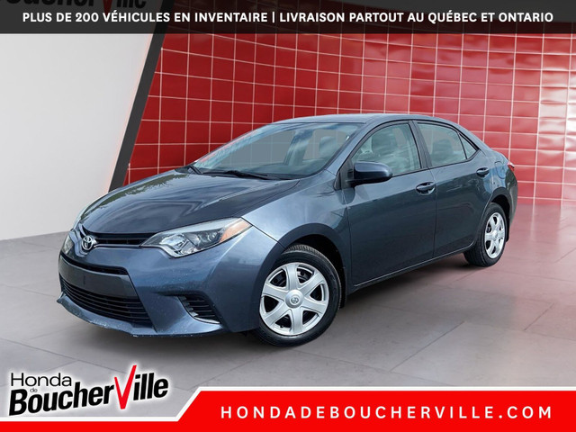 2015 Toyota Corolla LE BAS KILOMETRAGE, AUTOMATIQUE, CLIMATISEUR in Cars & Trucks in Longueuil / South Shore