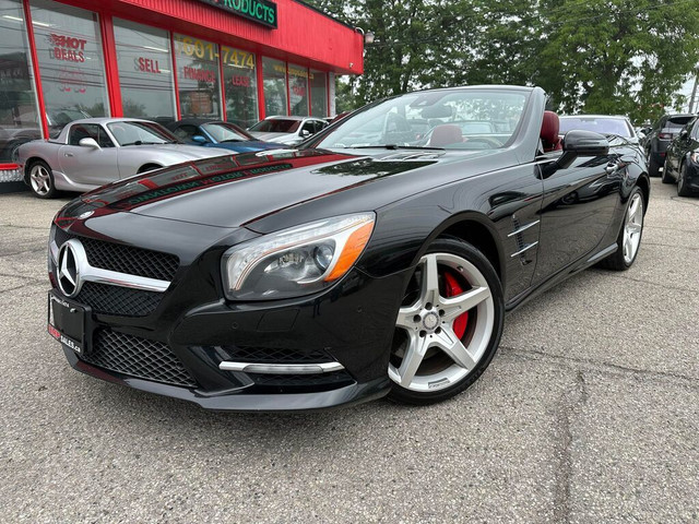 2013 Mercedes-Benz SL-Class SL 550 Roadster *Nav / Leather / RCA in Cars & Trucks in London - Image 2