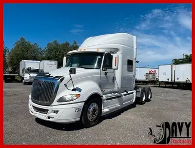 Axle Weight - Front 12,300 LB Axle Weight - Rear 40,000 LB Brakes Drum Bunk/Sleeper Details Single R...