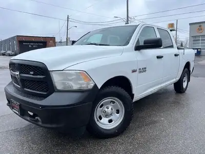 CERTIFICATION INCLUDED!! 1 OWNER CITY TRUCK!! 4X4! 5.7L V8 HEMI! FULL 4 DOOR CREW CAB!! FULL POWER O...