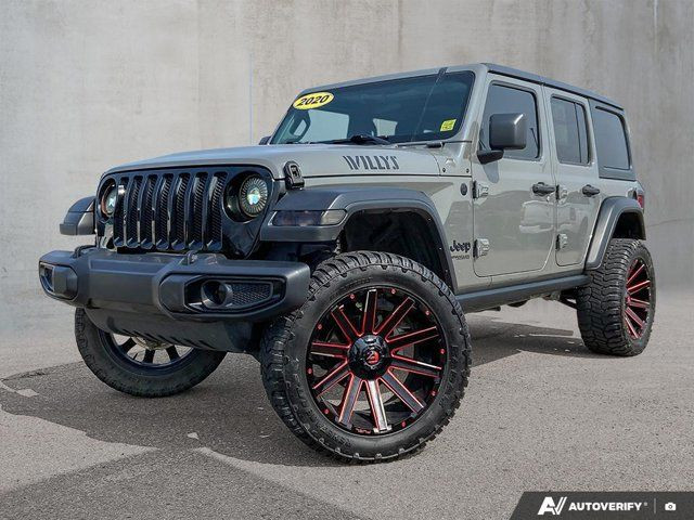 2020 Jeep Wrangler Unlimited Willys | One Owner Accident Free in Cars & Trucks in Edmonton