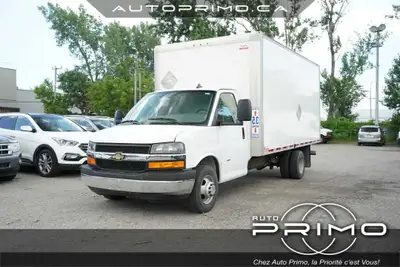2019 Chevrolet Express 3500 V8 6.0L DRW Boite Cube Box 16 Pieds Caméra de Recul A/C Radio AM/FM chez...