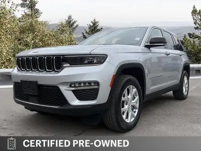 Recent Arrival! 2023 Jeep Grand Cherokee Limited Pentastar 3.6L V6 VVT 4WD 4WD, Heated front seats,...