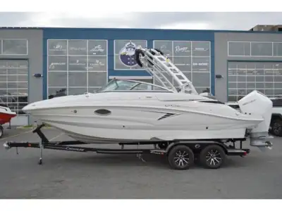 E240XS 300XL DTS ES WHITE - PREPARATION INCLUSE - SOLID MOONSTONE N/C - DELETE ONE PIECE MOORING COV...