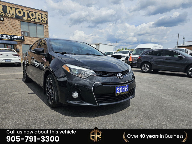 2016 Toyota Corolla S | No Accidents Reported in Cars & Trucks in Mississauga / Peel Region - Image 3