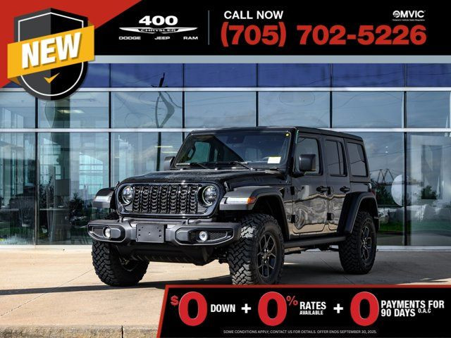 2025 Jeep Wrangler Willys in Cars & Trucks in Barrie