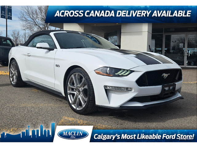  2019 Ford Mustang GT PREMIUM CONVERTIBLE 5.0L | NAV | HTD/CLD L in Cars & Trucks in Calgary