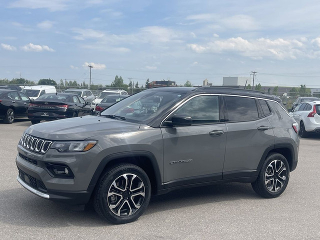 2023 Jeep Compass Limited 4x4/LEATHER/PANO-ROOF/B.CAM/HAIL SPECI in Cars & Trucks in Calgary - Image 3
