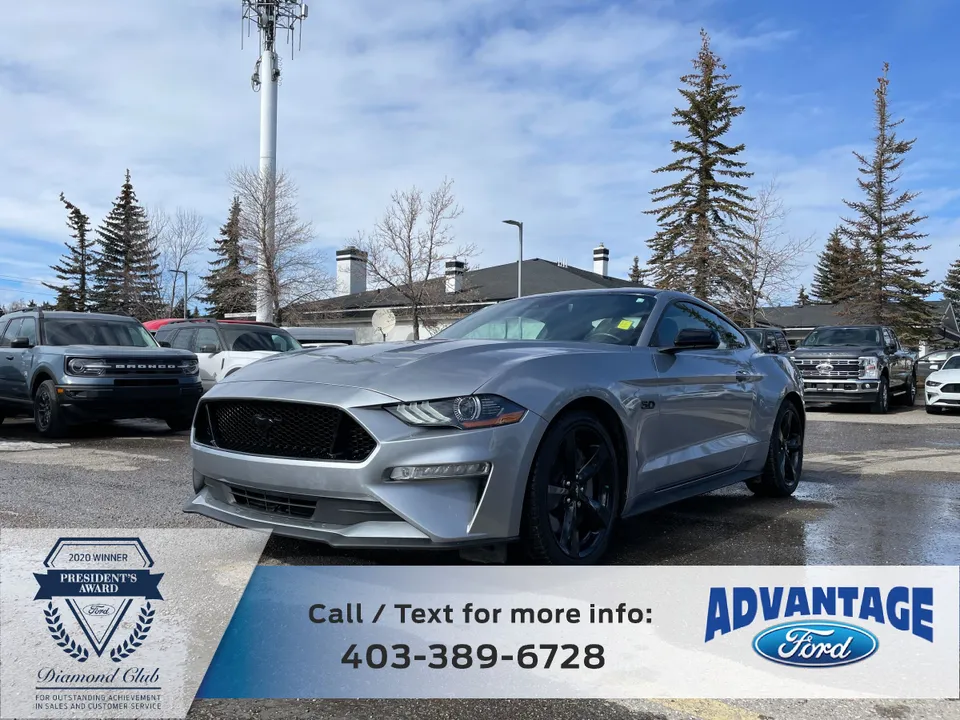2021 Ford Mustang GT GT, 6 SPEED MANUAL, BLACK ACCENT PACKAGE...