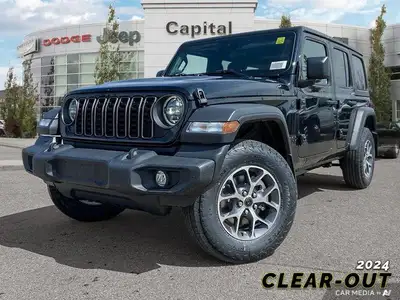 This Jeep Wrangler has a powerful ERC 3.6L V6 24V VVT Engine Upg I w/ESS engine powering this Automa...